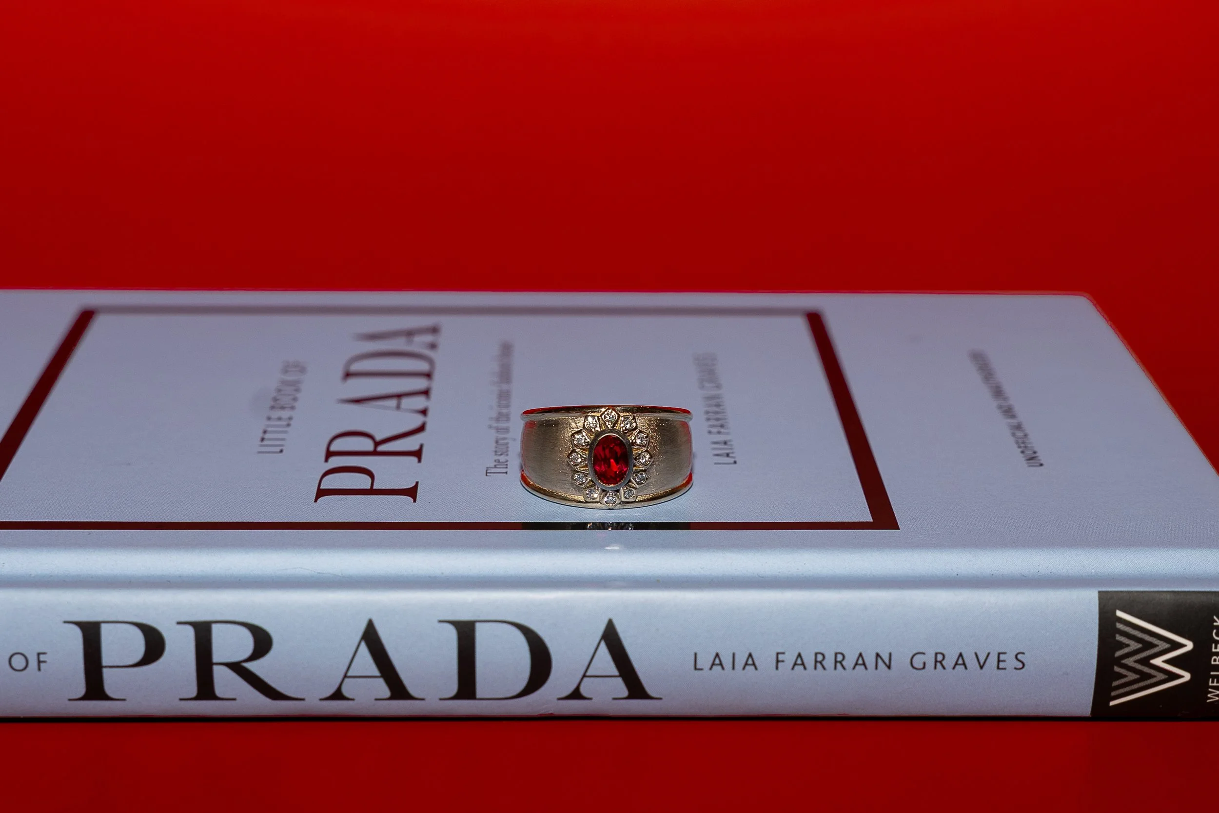 Custom Family Ruby Heirloom Ring 