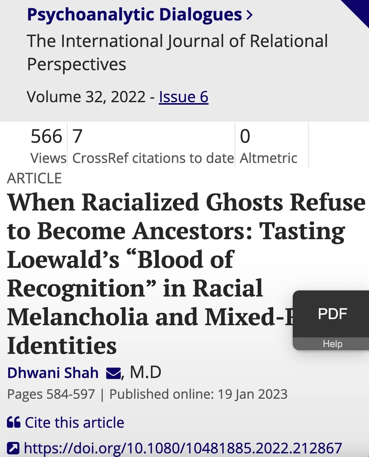 Cover of Shah - Racialized Ghosts Ancestors