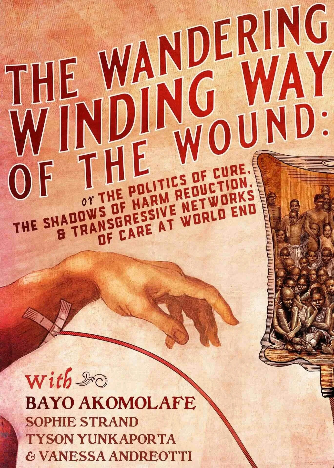 Cover for The Wandering Winding Way of the Wound by Bayo Akomolafe et al.