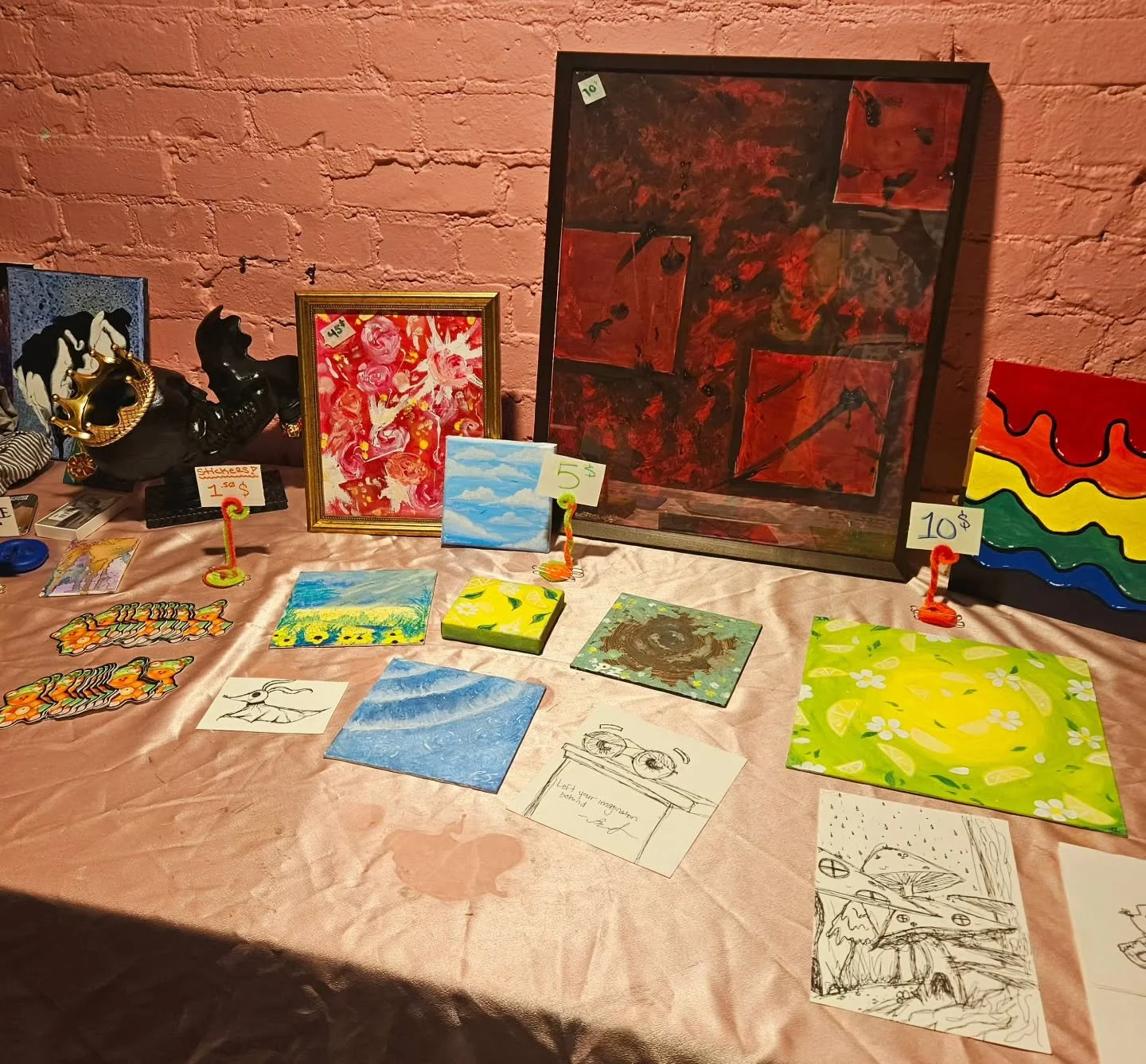 Hope to see you visit tonight at Asylum Collective Seattle for the art walk!

#art #vendor #painting #print #cute #vibes #drawing #sticker #alt #lgbt