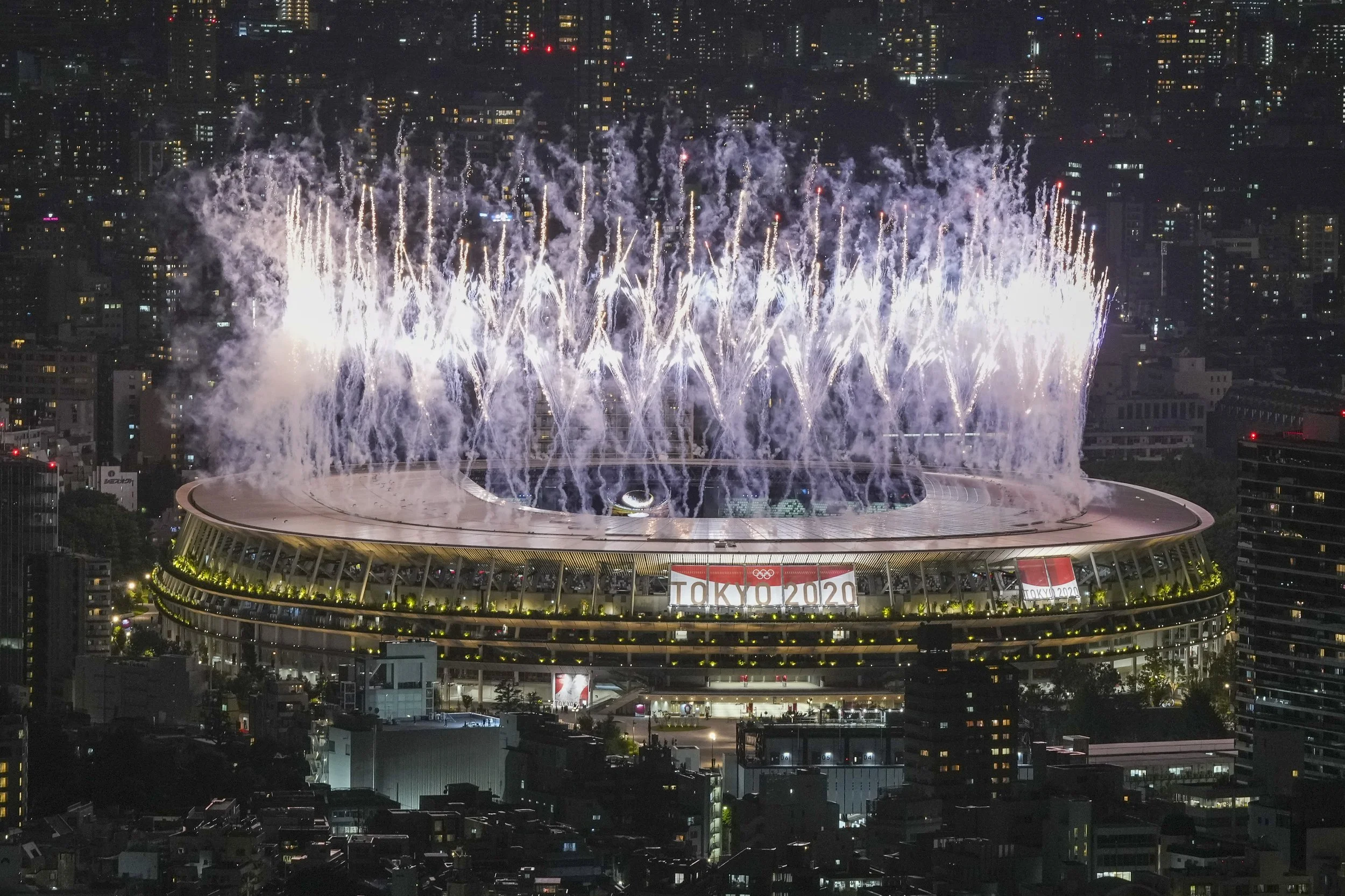 Tokyo 2020 Olympic Games opening ceremony at National Stadium