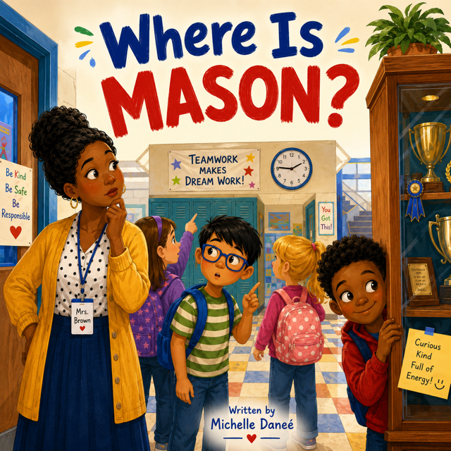 Where is Mason?  *PRE-ORDER* Ships by 7/10