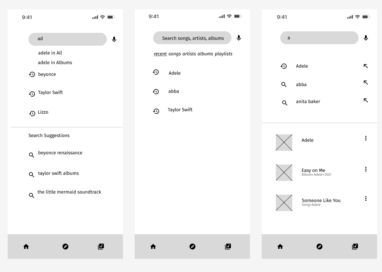 Search & filter