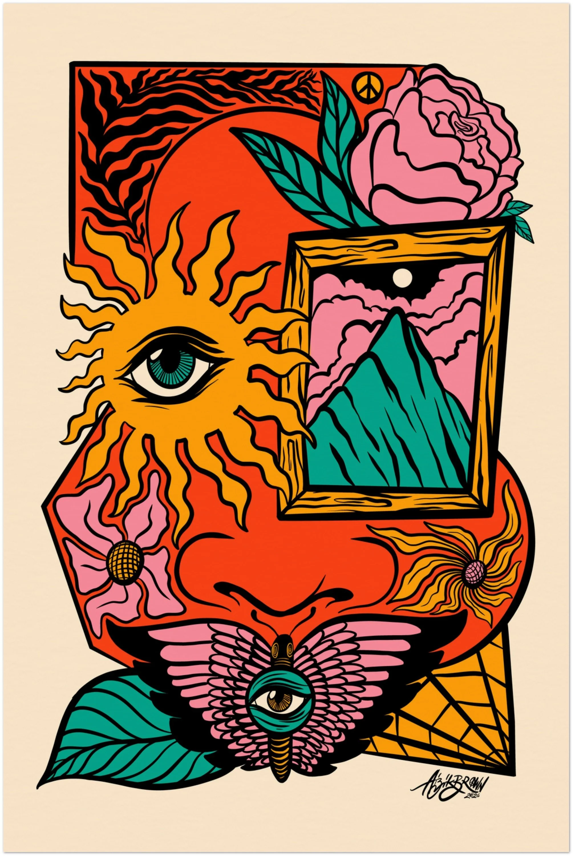 See My Peace (Unframed)