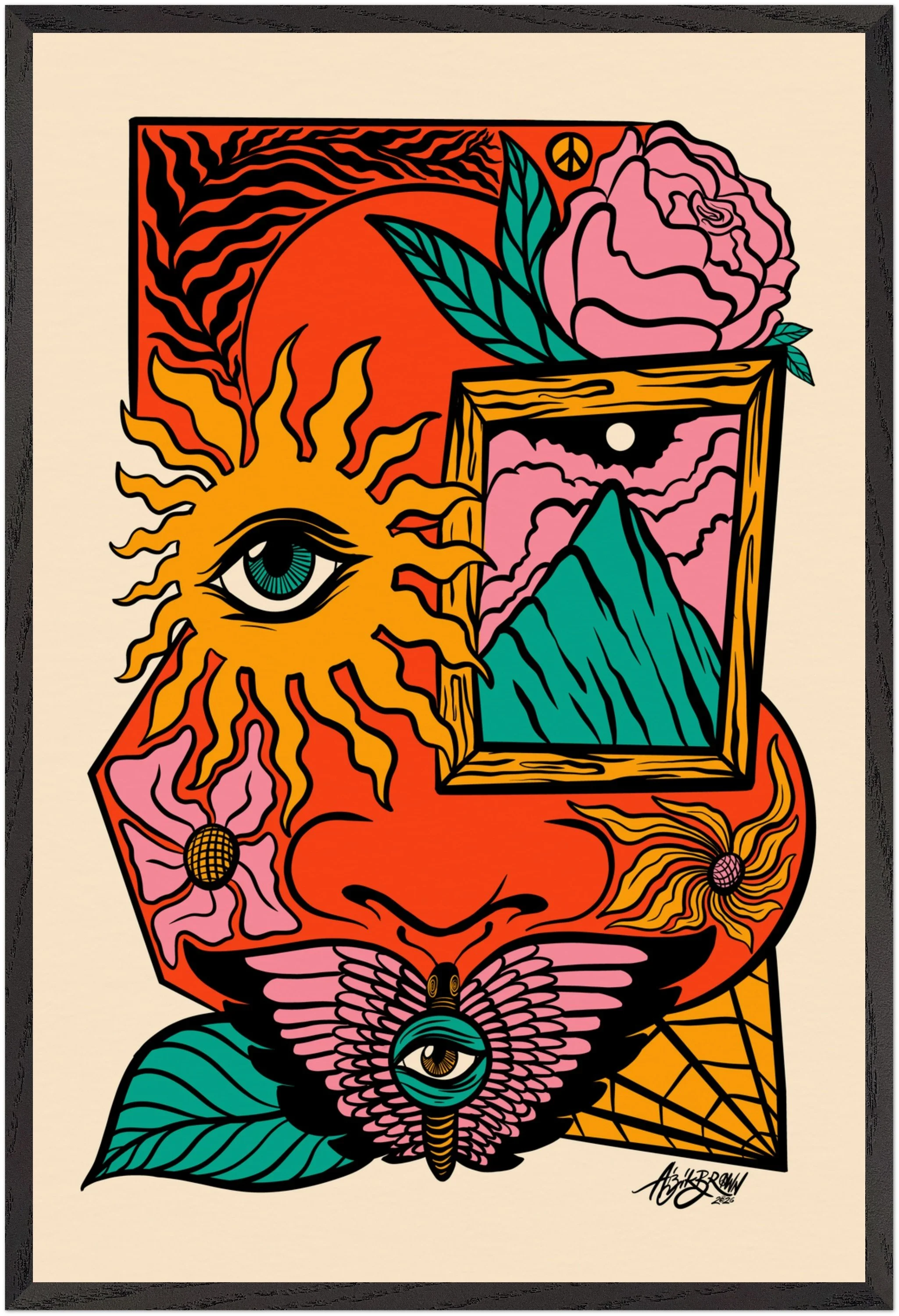 See My Peace (Framed)