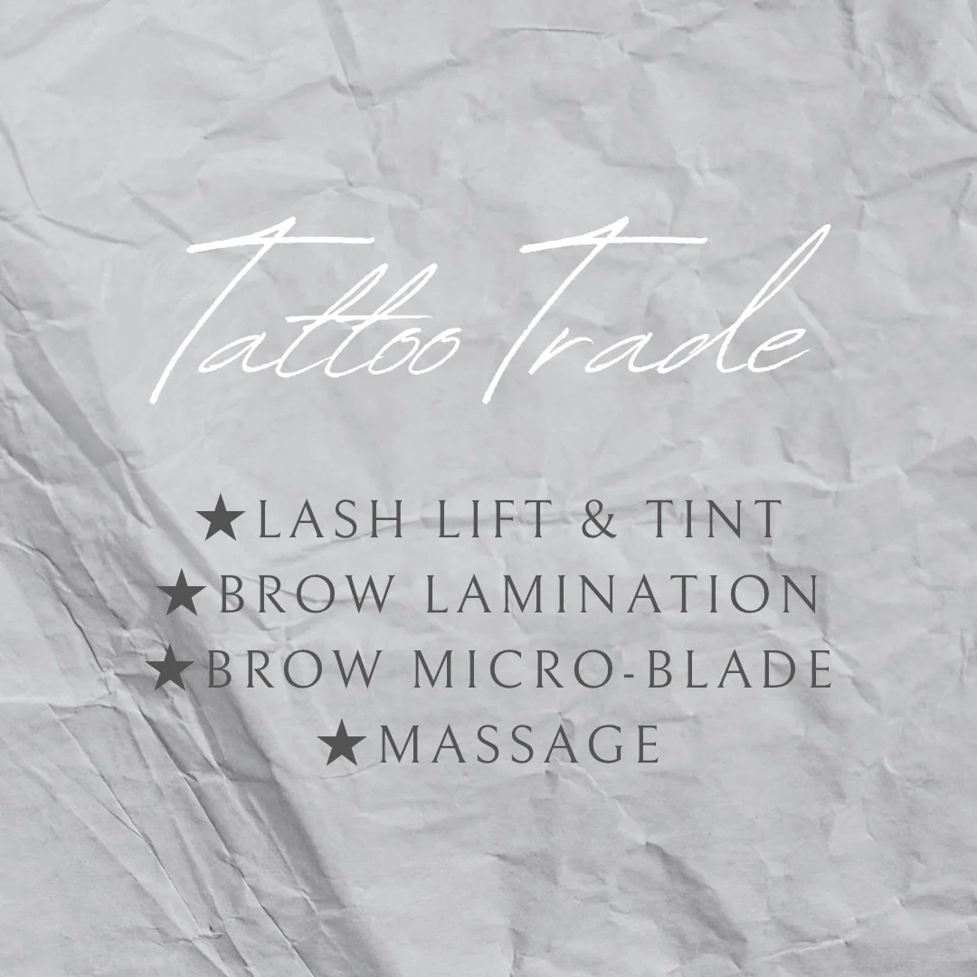 ★Will trade a tattoo of equal value for these services!★