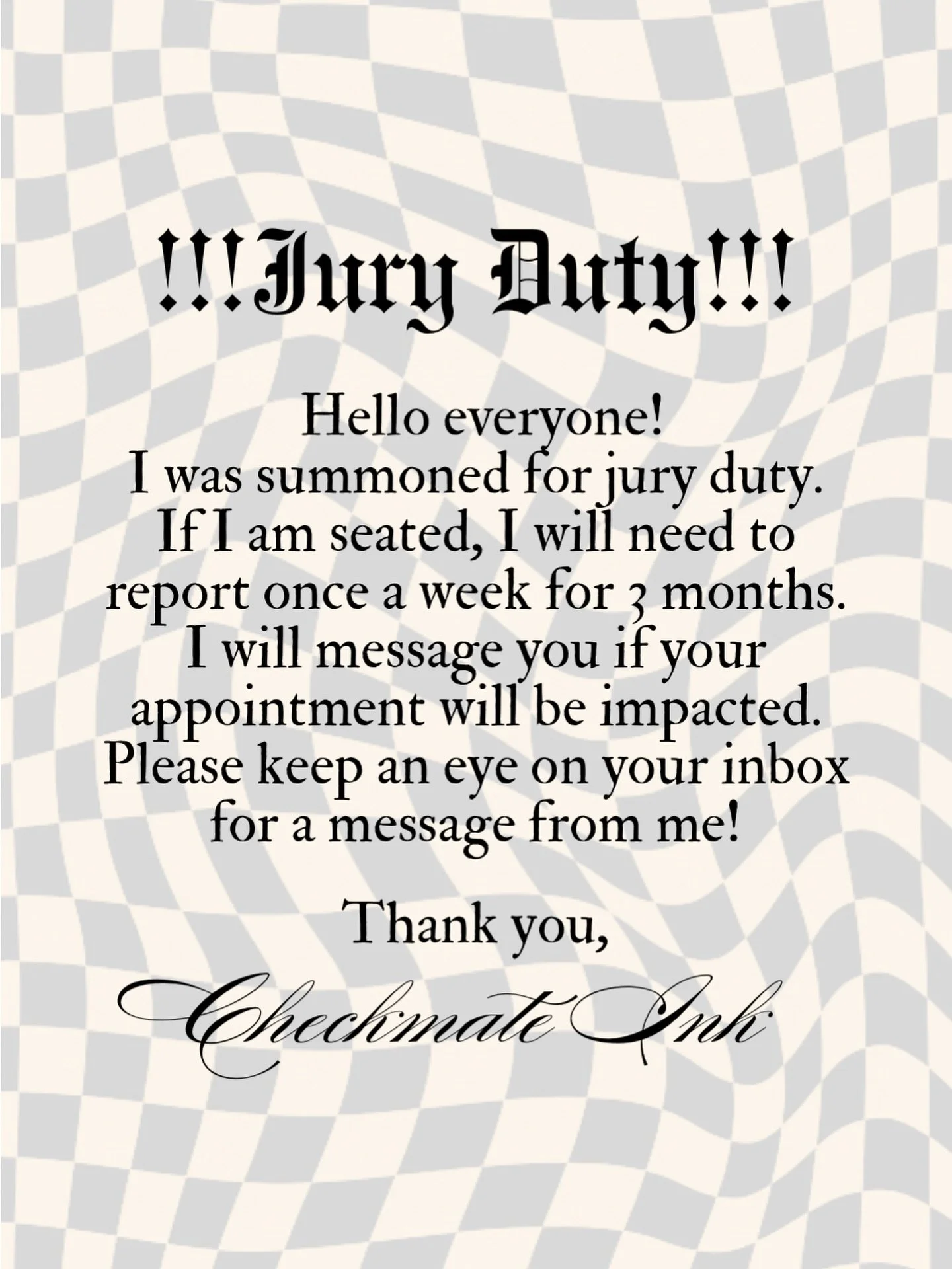 !!!IMPORTANT ANNOUNCEMENT!!!