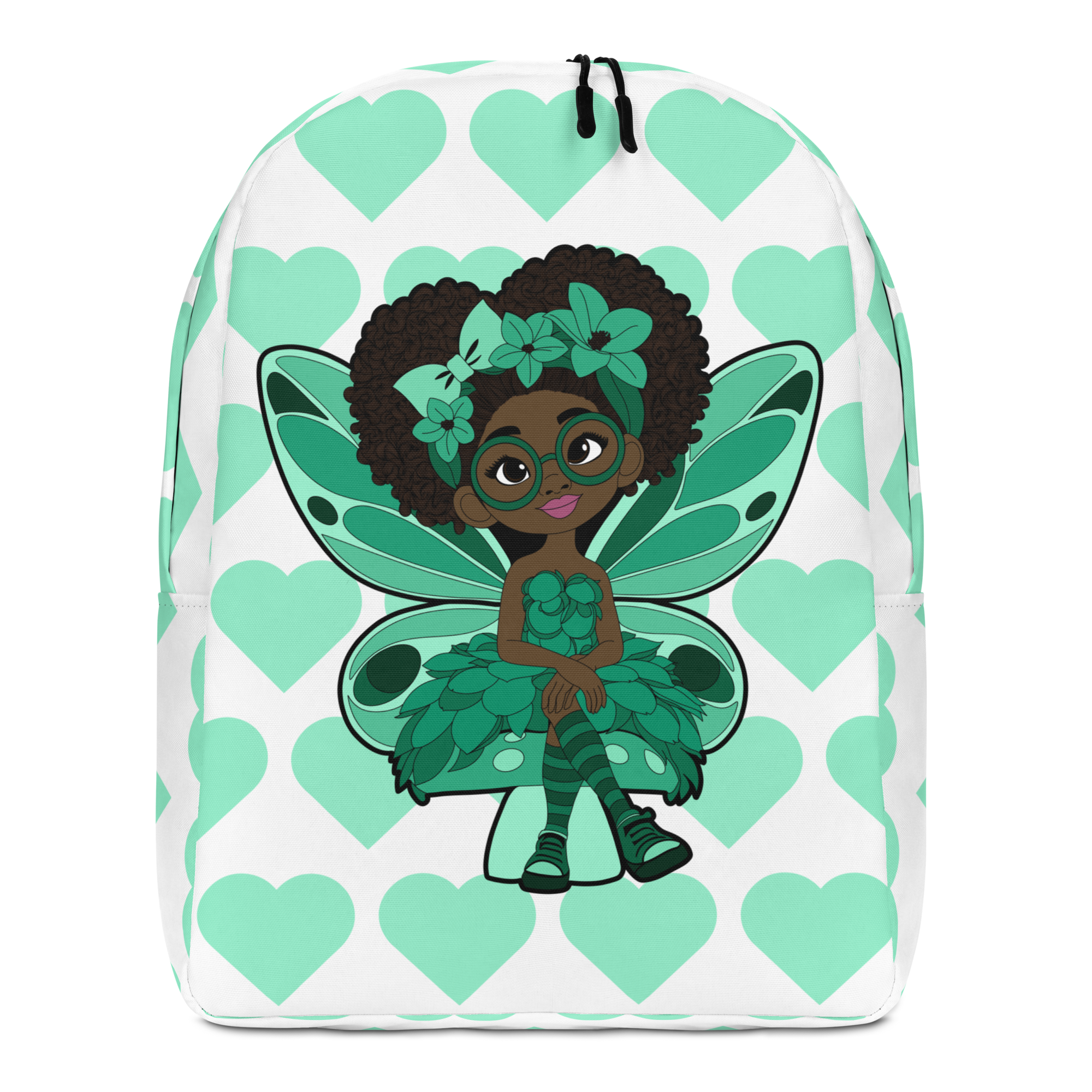 Brilliant Bailey Pixie Backpack - Coco Pixies Signature Heart Pattern