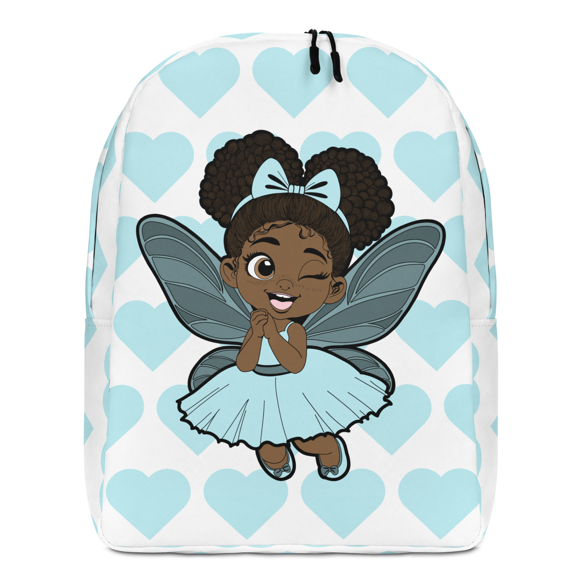 Gleeful Grace Pixie Backpack - Coco Pixies Signature Heart Pattern