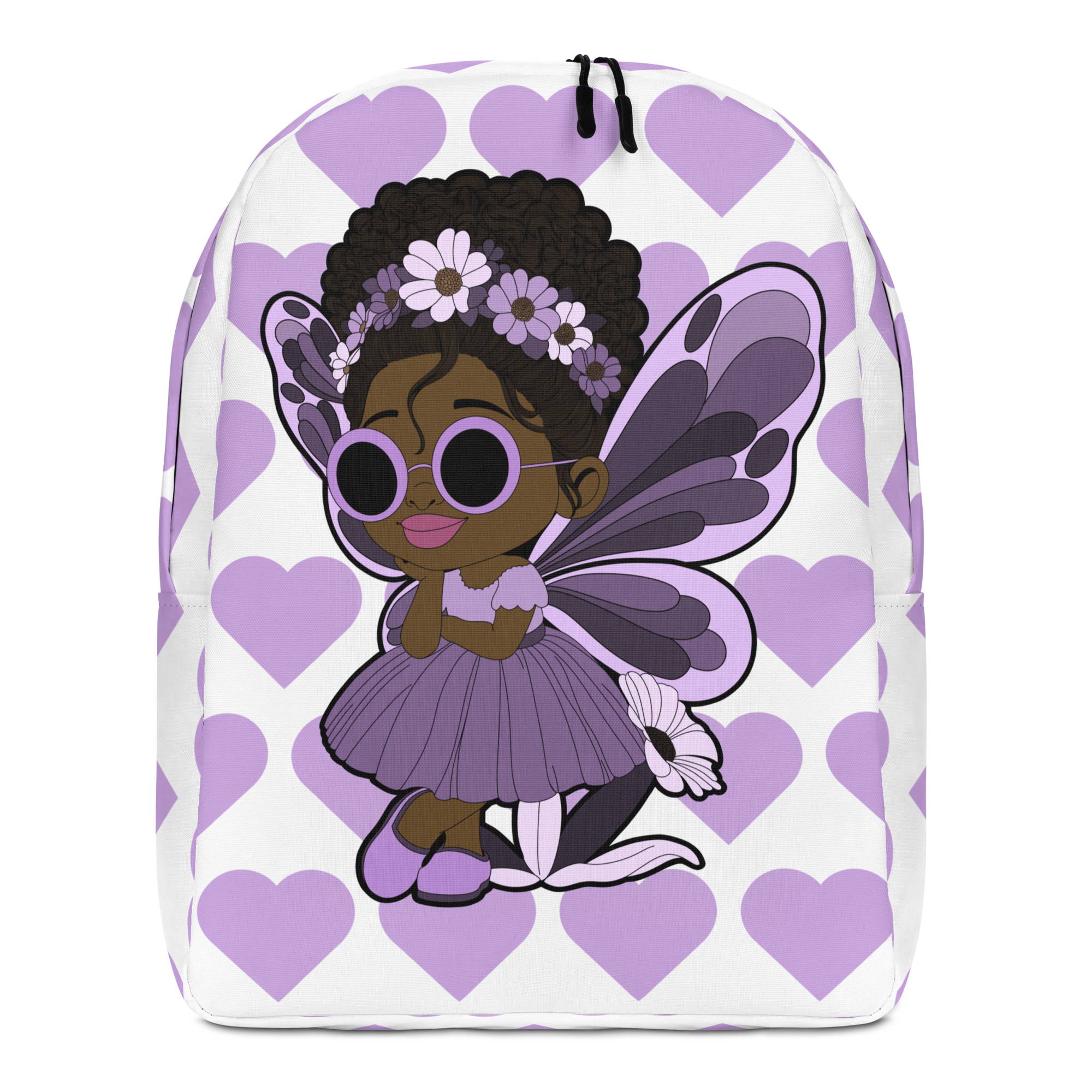 Marvelous Mia Pixie Backpack - Coco Pixies Signature Heart Pattern