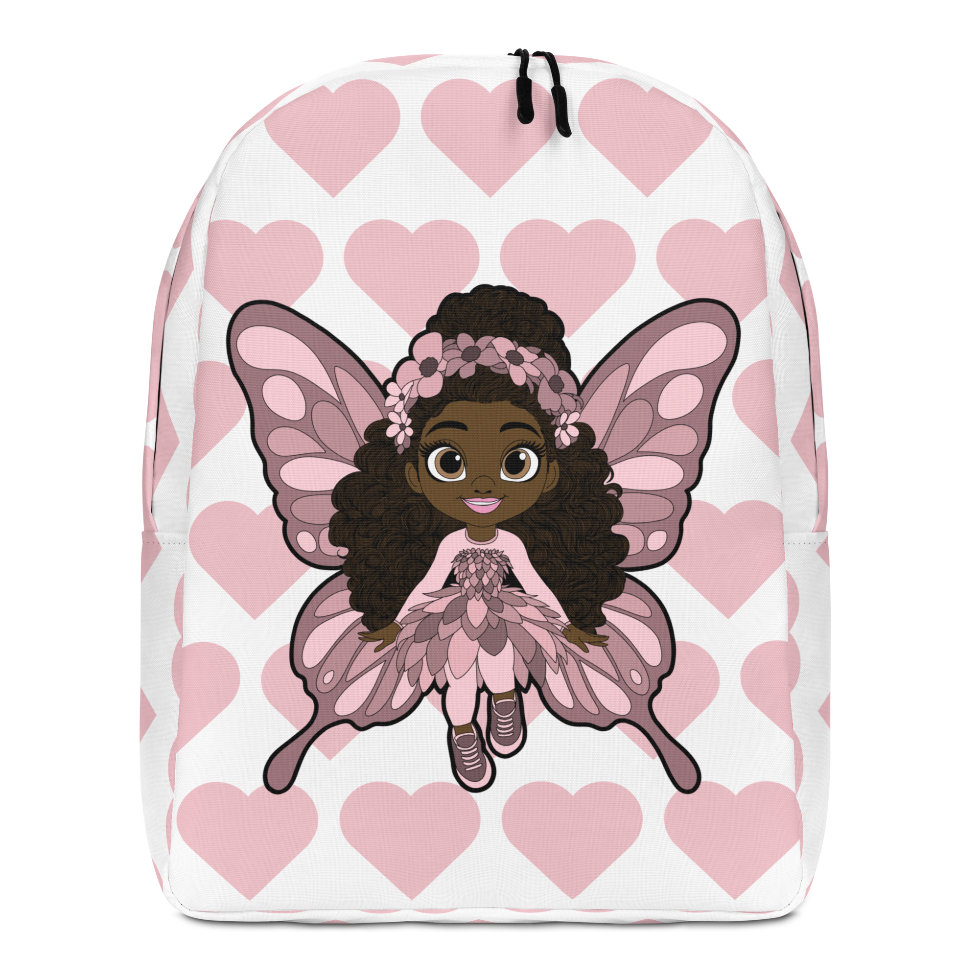 Penelope Pixie Backpack - Coco Pixies Signature Heart Pattern