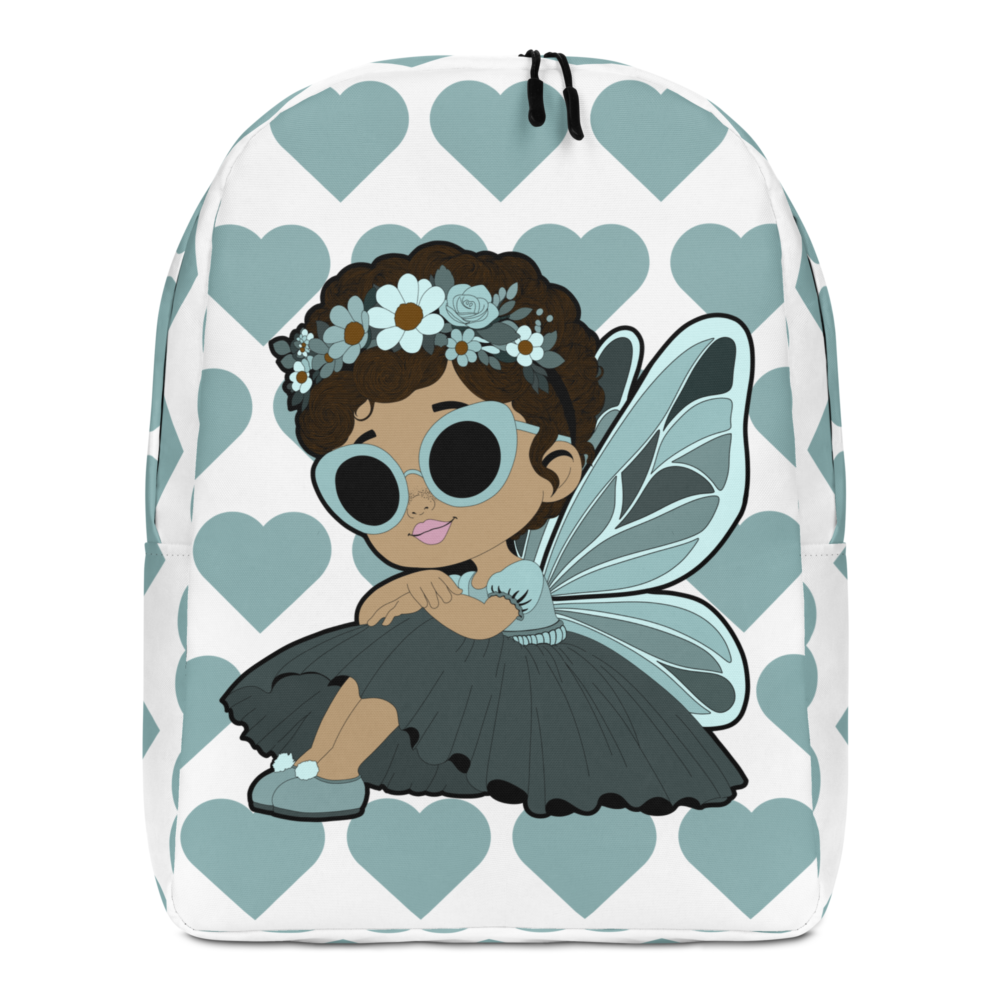 Pixie Piper Backpack - Coco Pixies Signature Heart Pattern