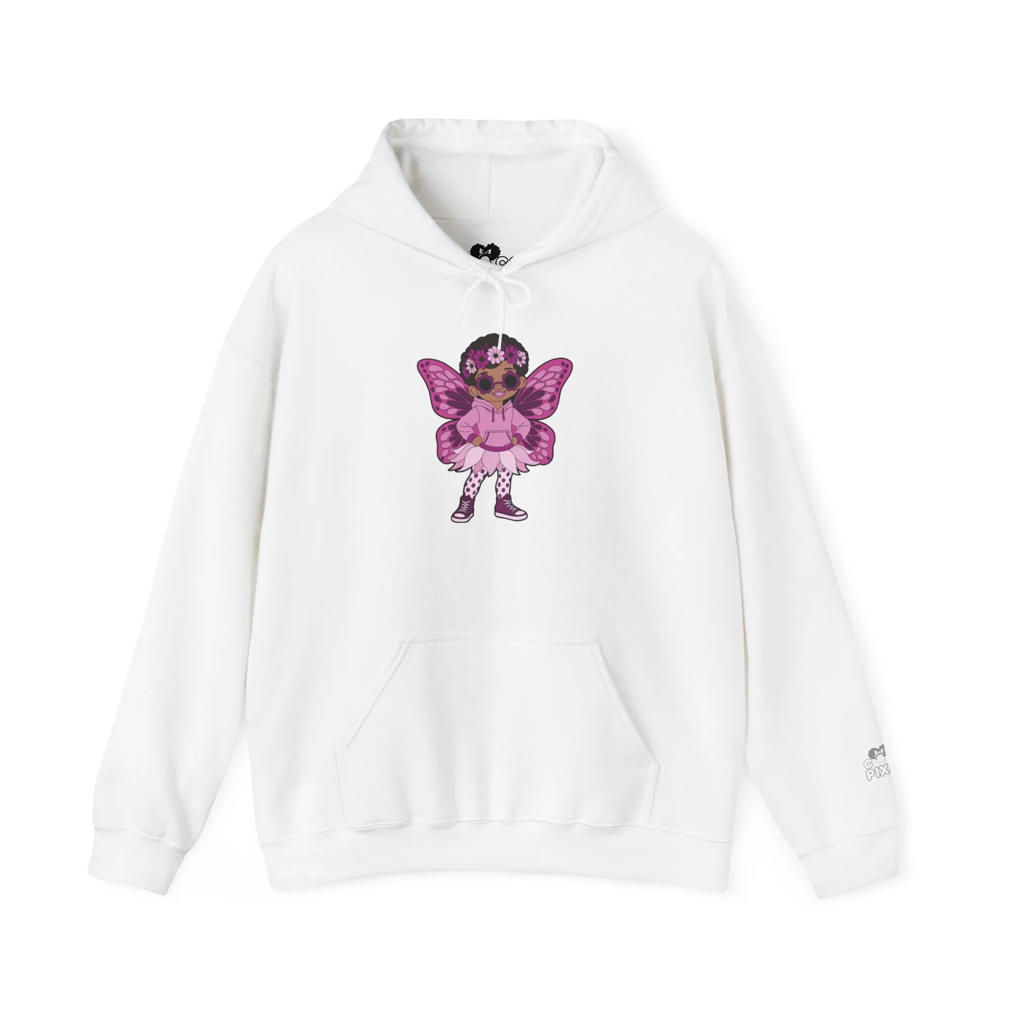 Teonna Twinklepuff Pixie Signature Hoodie Sweatshirt - Coco Pixies Character Graphic Pullover, ADULT SIZE
