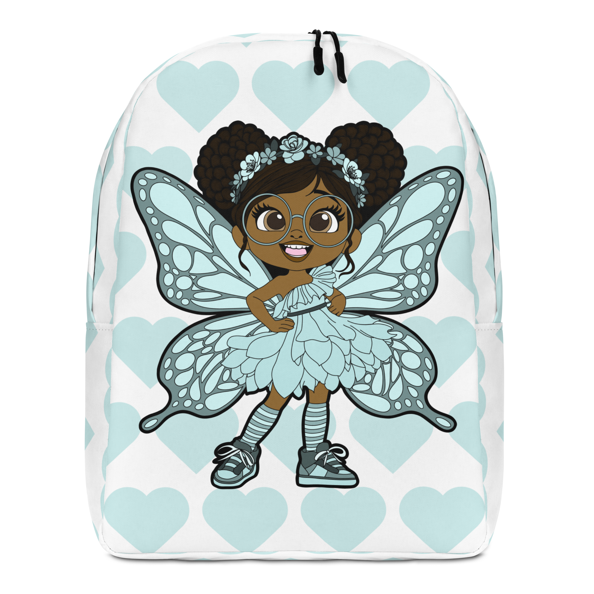 JoJo Jollypuff Pixie Backpack - Coco Pixies Signature Heart Pattern