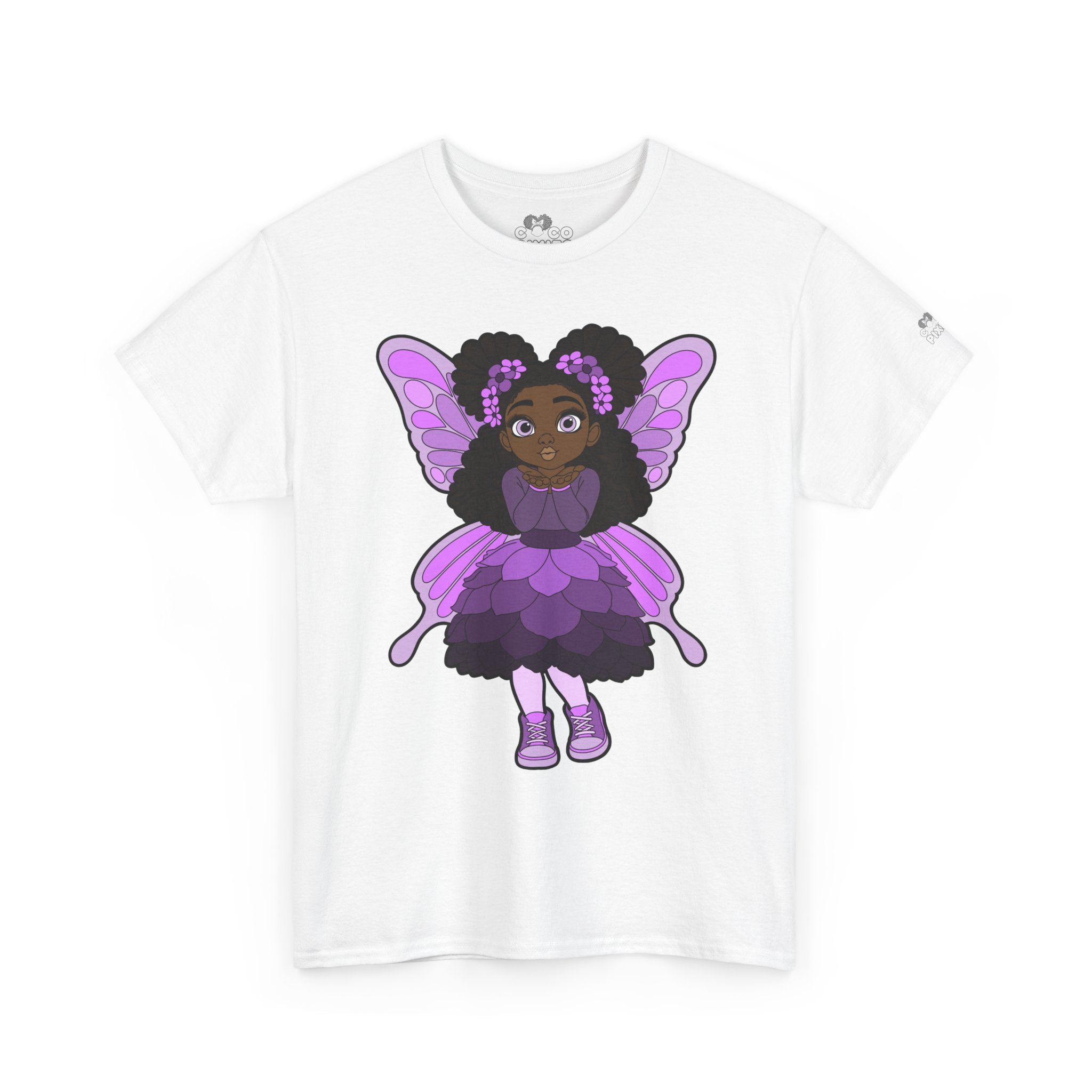 Amber Amazingpuff Pixie Signature Shirt - Coco Pixies Character Graphic T-Shirt, ADULT SIZE