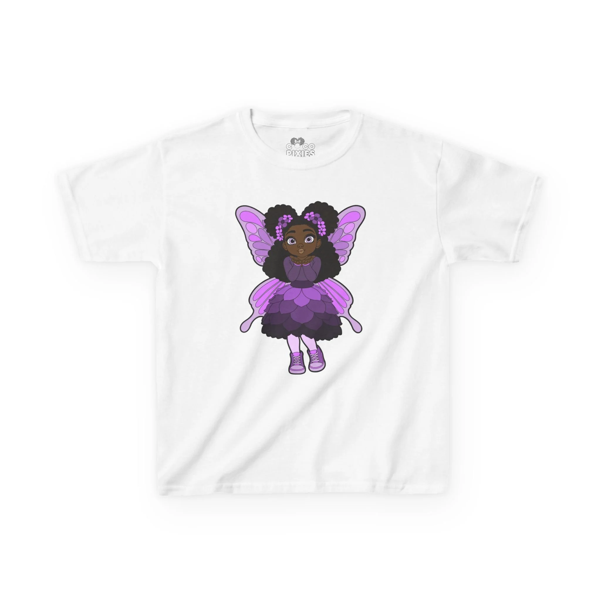 Amber Amazingpuff Pixie Signature Shirt - Coco Pixies Character Graphic T-Shirt, KIDS SIZE