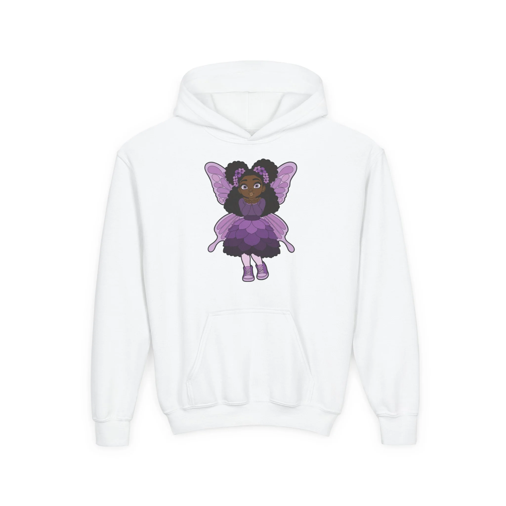 Amber Amazingpuff Pixie Signature Hoodie Sweatshirt - Coco Pixies Character Graphic Pullover, KIDS SIZE