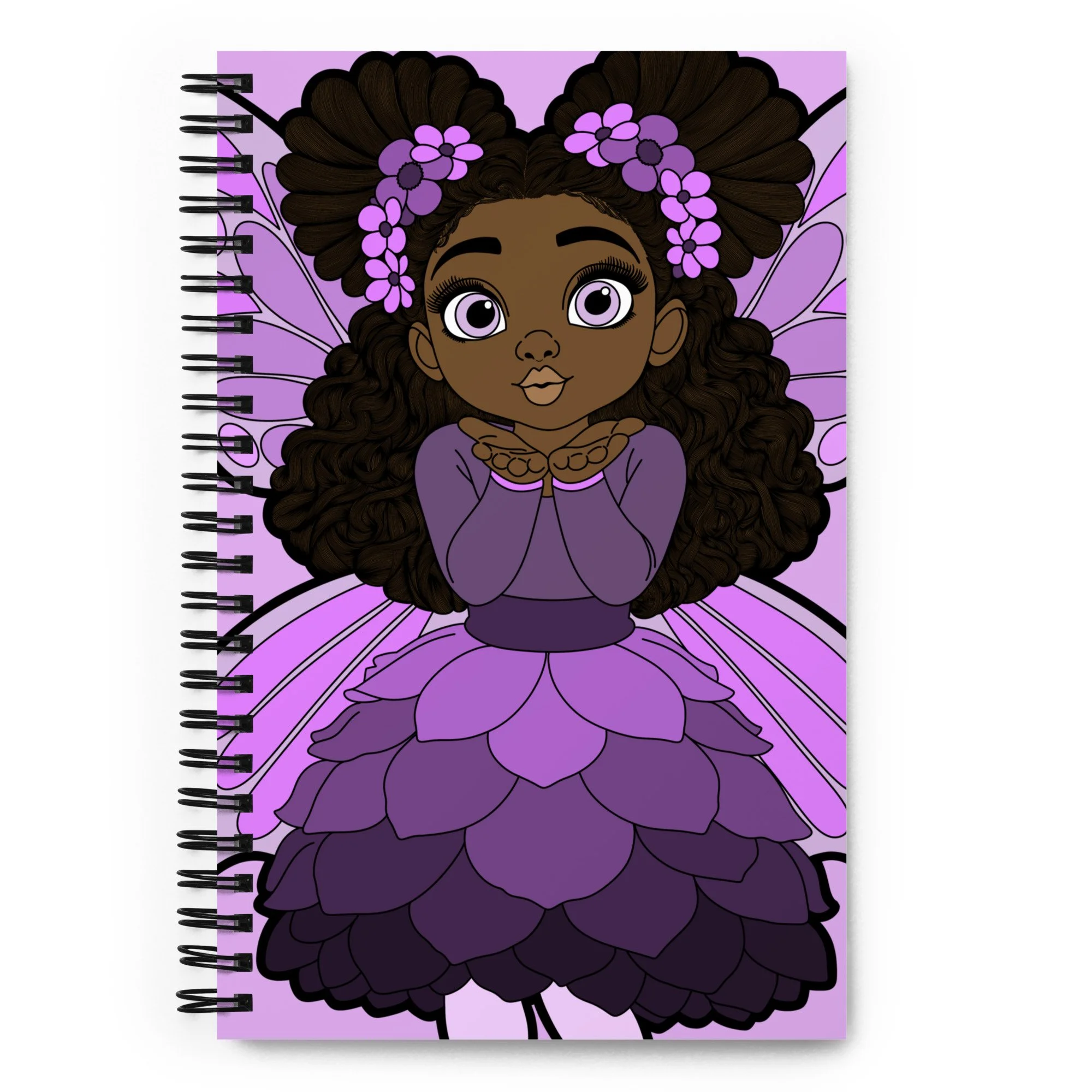 Amber Amazingpuff Pixie Notebook - Coco Pixies Soft-Touch Journal