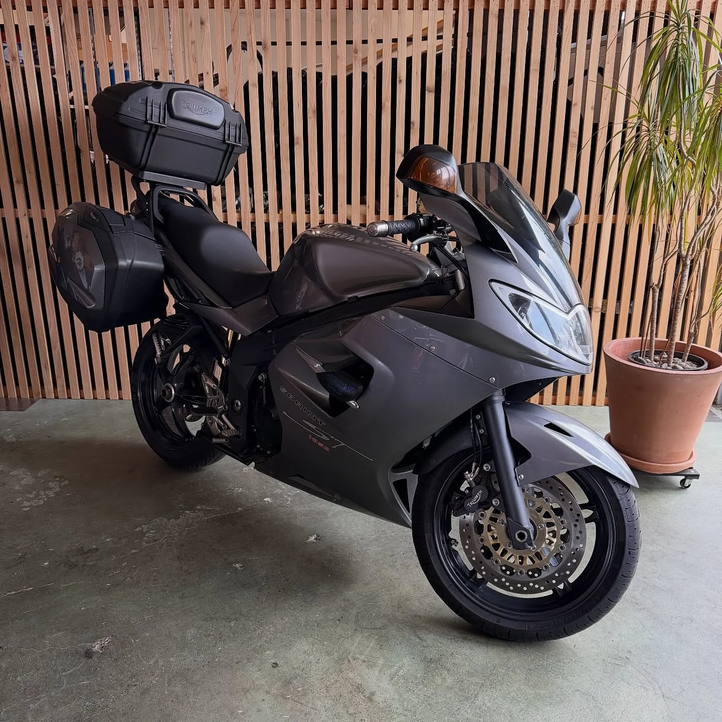 2008 Triumph Sprint ST
29434 miles
$6500

The Sprint ST. Just how I like my sport touring bikes, more sport than touring with, precise handling and a balance of comfort, attractive lines, and of course, it must be reliable.

Triumph&rsquo;s 1050 engi