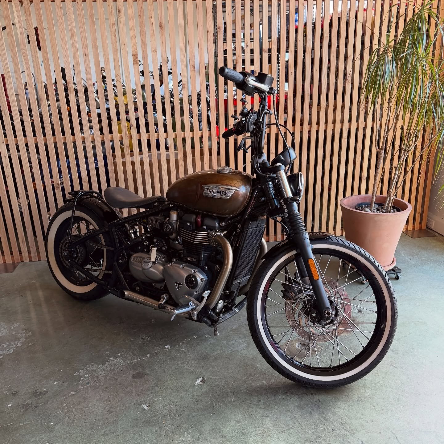 2017 Triumph Bobber
13297 miles
$10500

The Triumph Bobber. One of the best looking, and best handling, cruisers out there.
Stripped down to the bare essentials, it&rsquo;s a potent bike, and quite a good looking one in stock form. But this Bobber is
