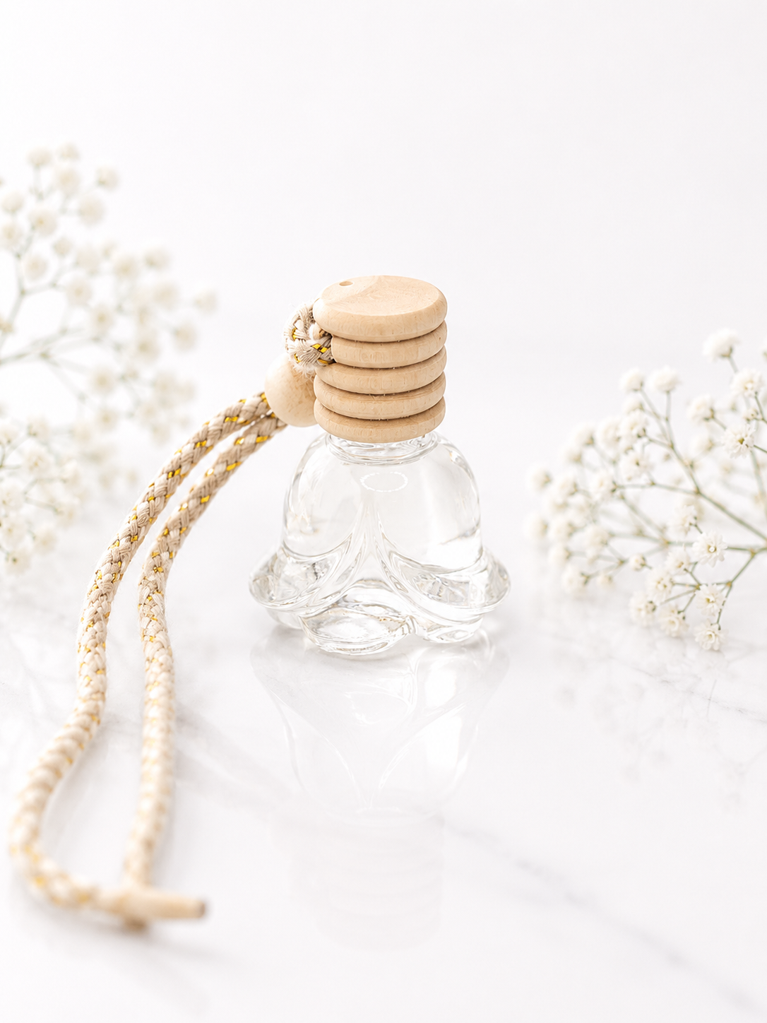 Rose hanging car diffuser