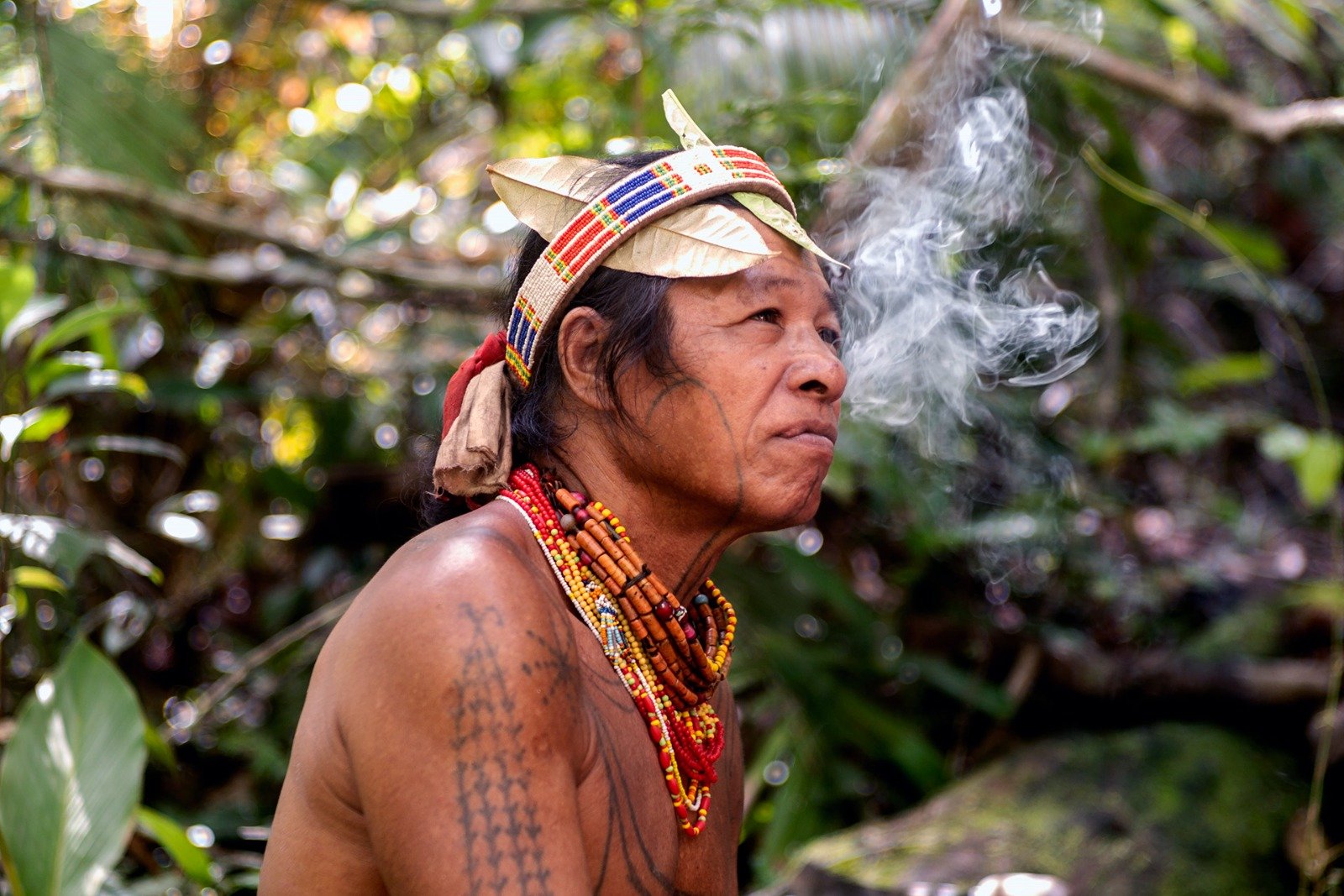 The Mentawai shaman and his tobbacco