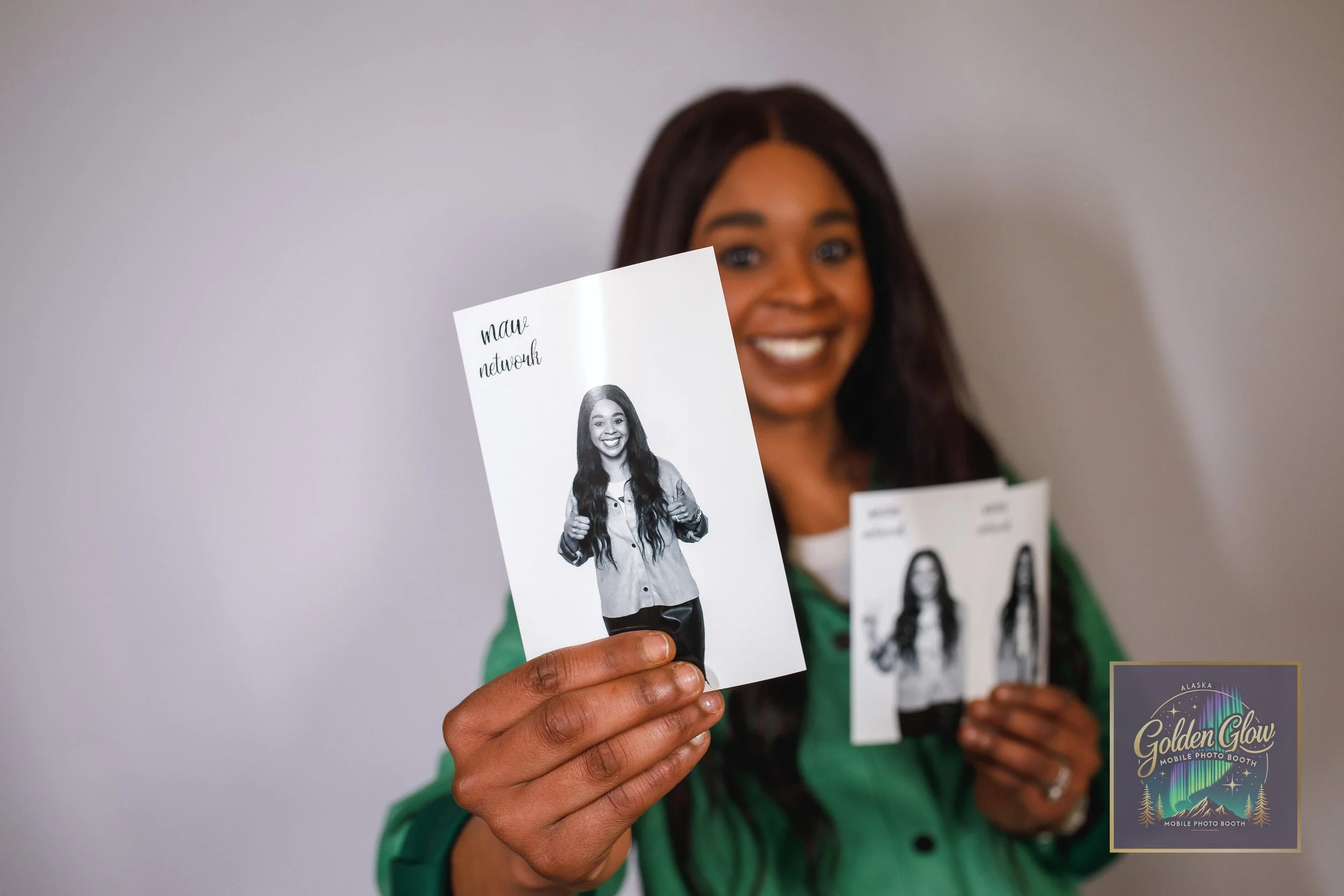 Glam Booth Photo booth Golden glow 