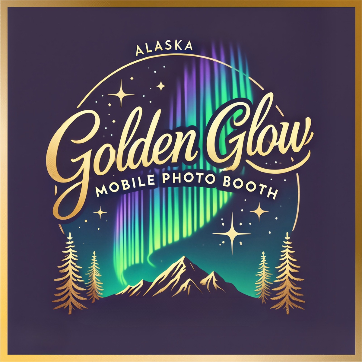 Golden Glow Mobile Photo Booth