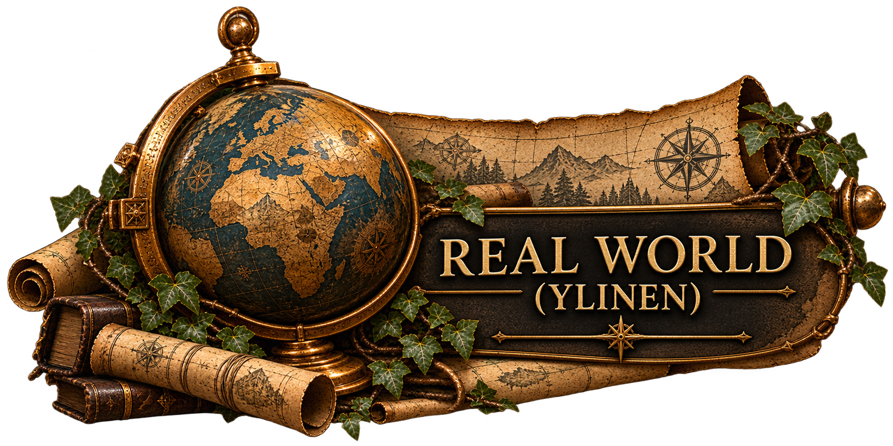Explore the world map print of Ylinen c. 1200 (local timeline).