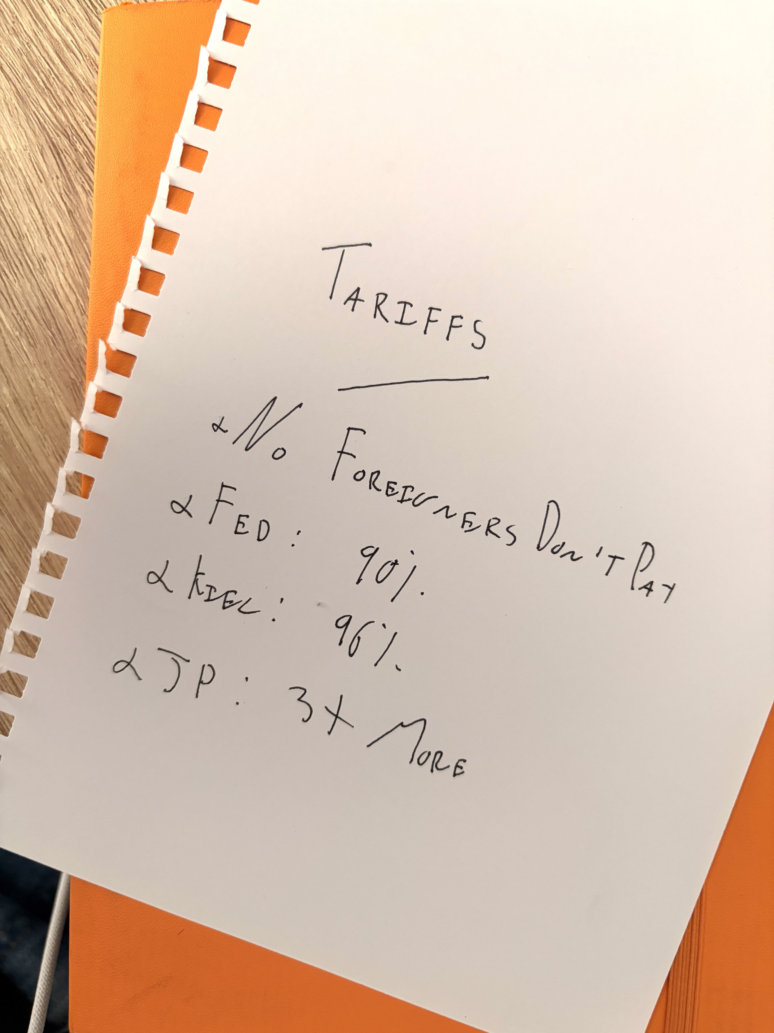 Trump insists foreigners pay his tariffs. They Do Not.