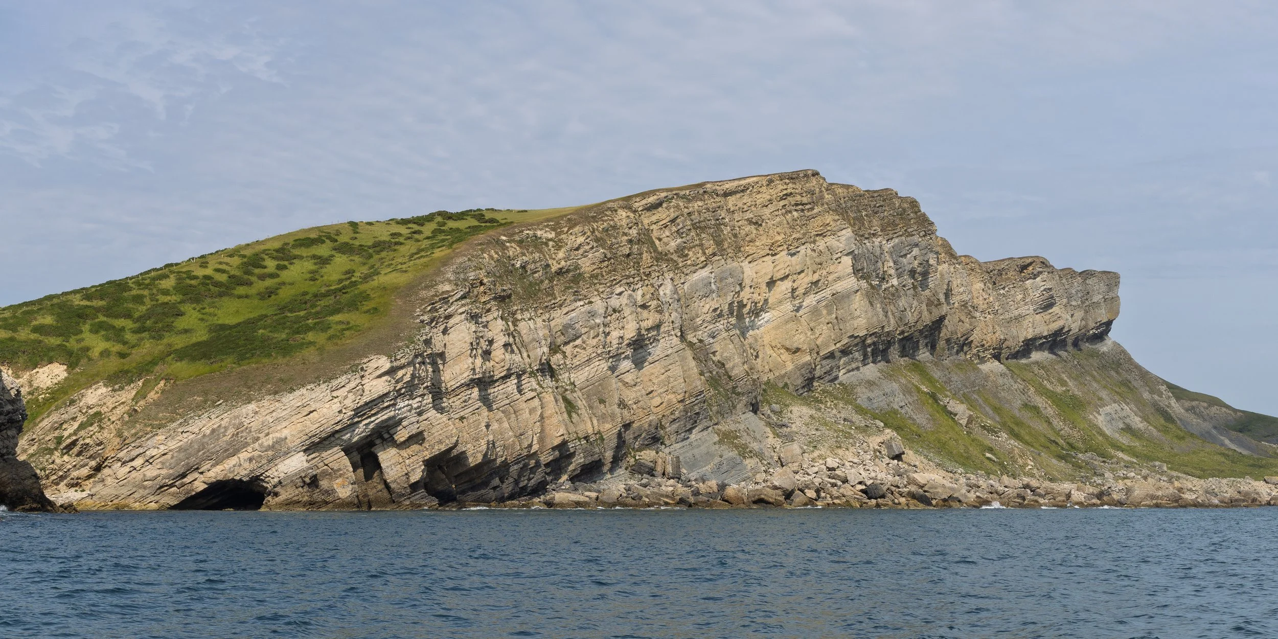 Gad Cliff from the Sea.
