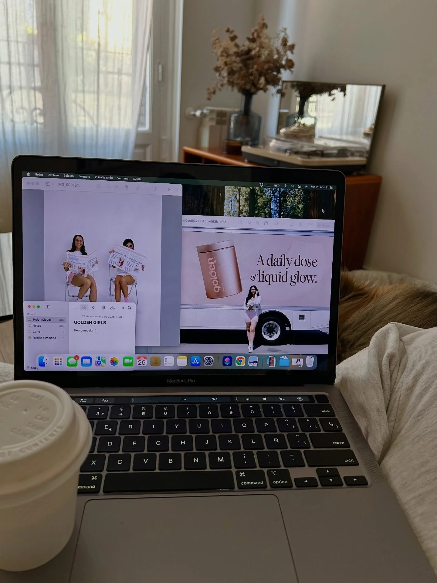 Slow morning preparando contenidos ✨🫚🧡