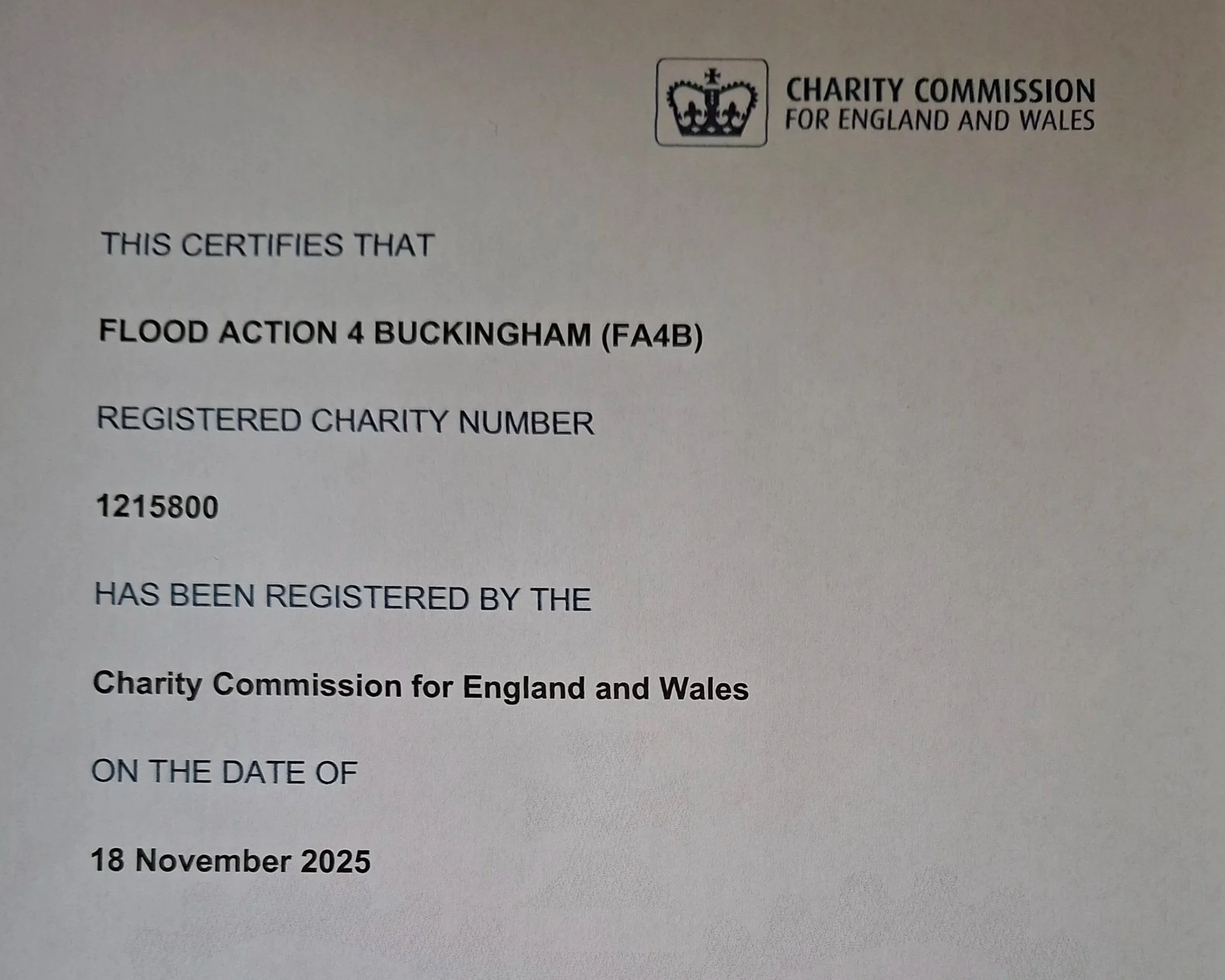 FA4B Status update