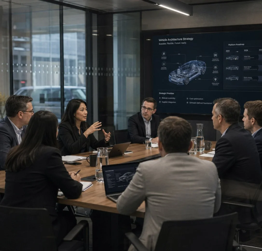 Automotive supplier marketing workshop