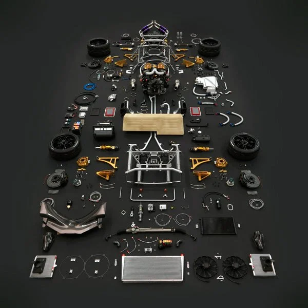 Precision manufactured car parts