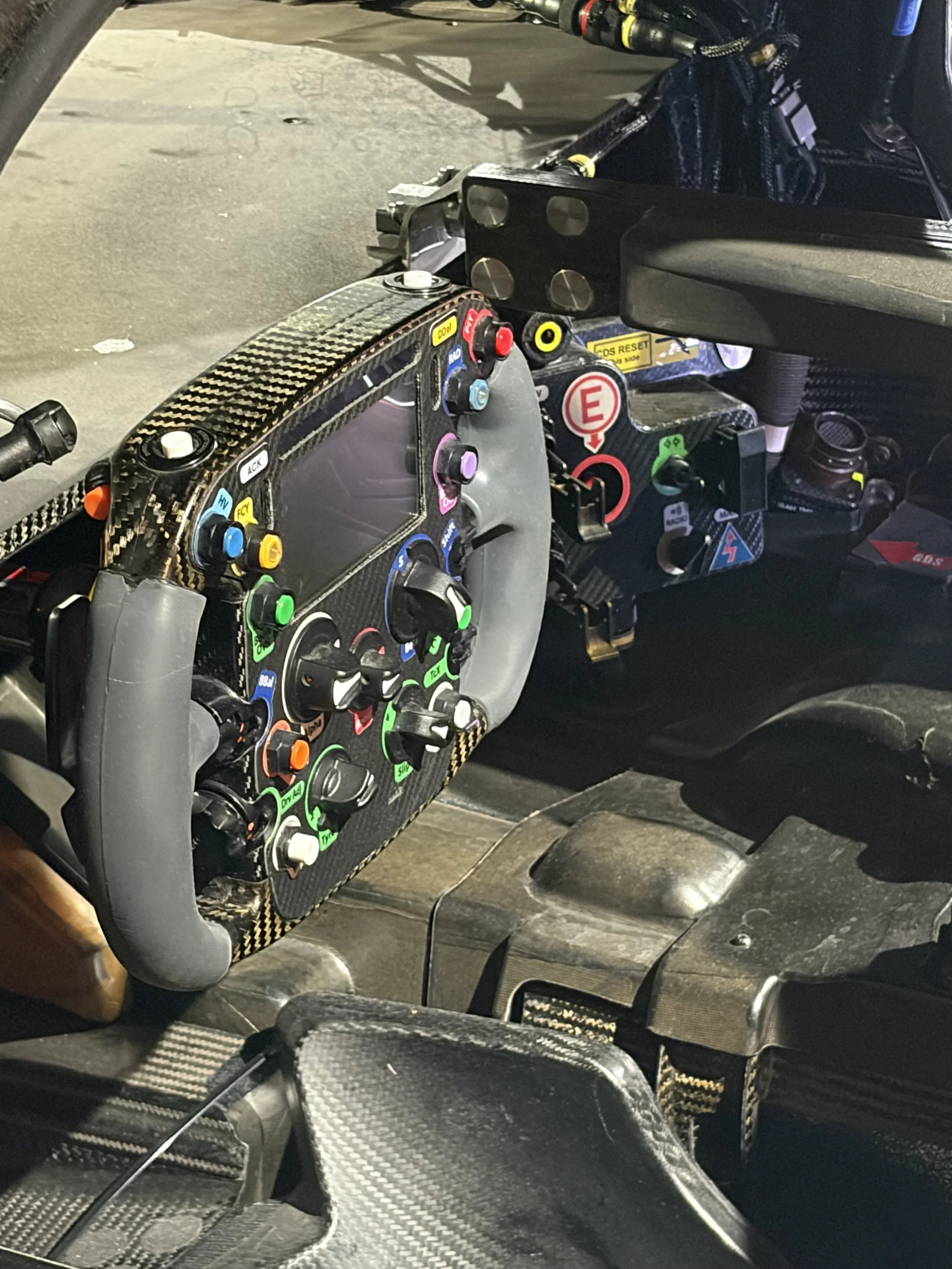 A Le Mans car wheel to emphasise motorsport marketing support