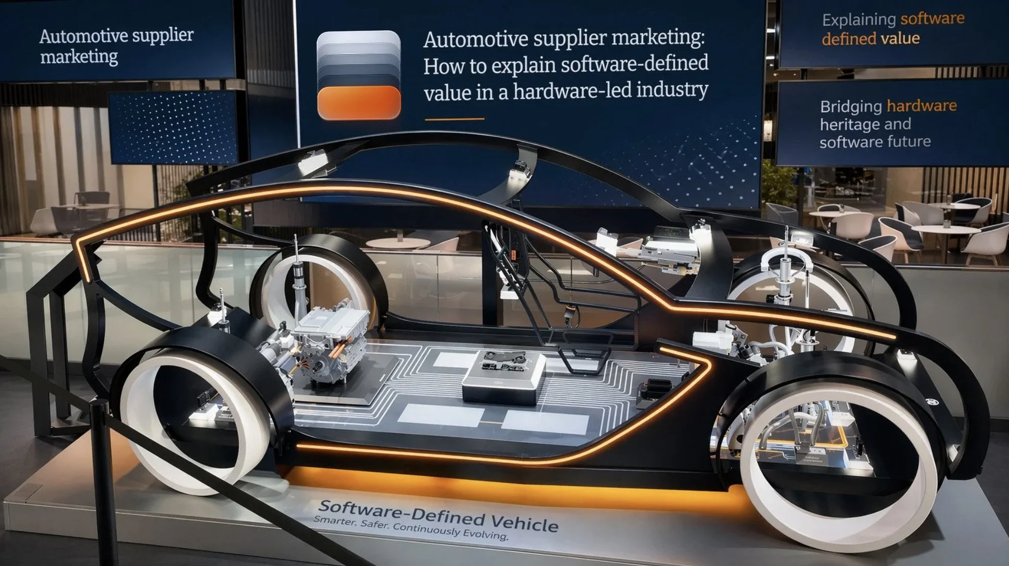 Software defined vehicle marketing