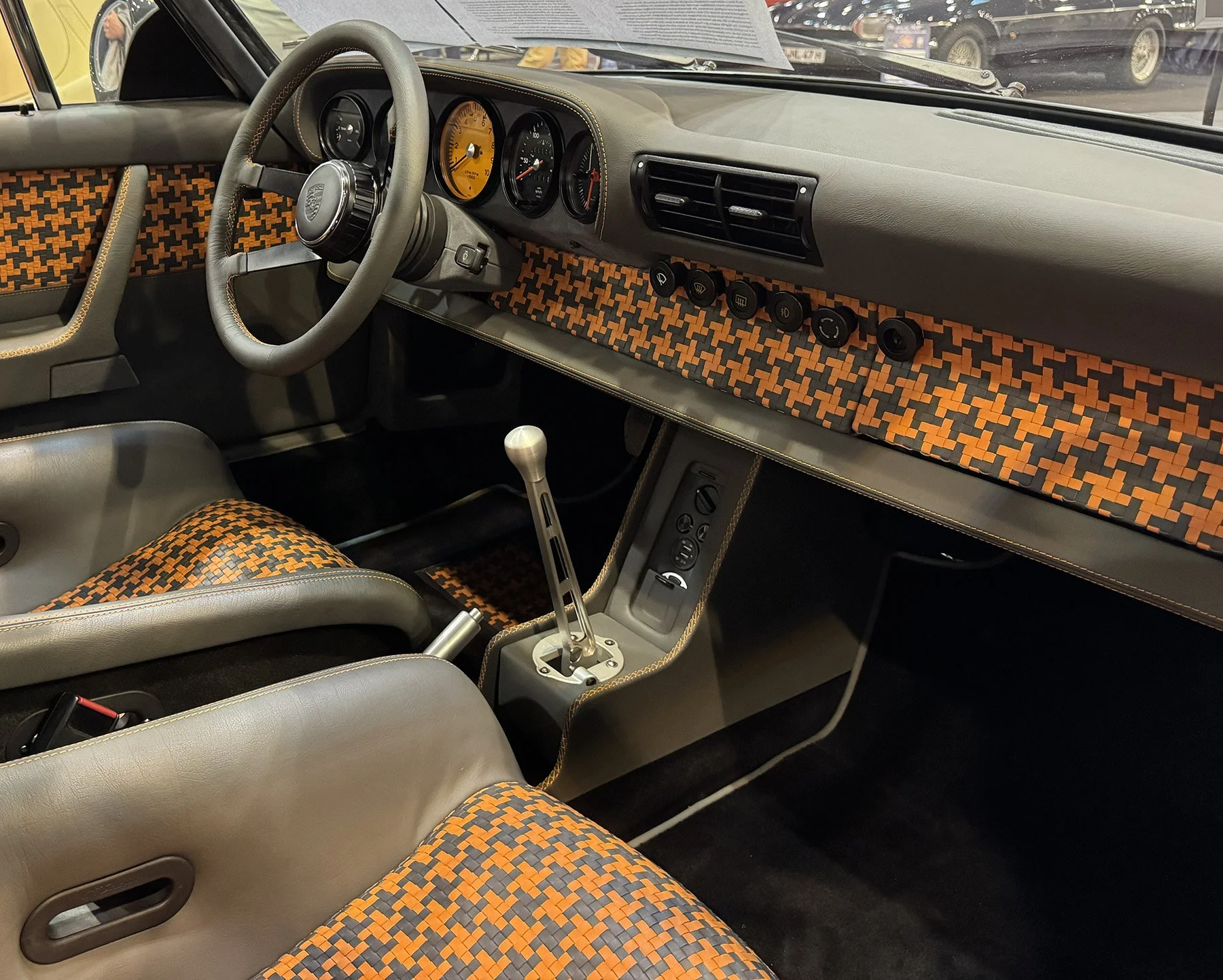 Restomod interior marketing