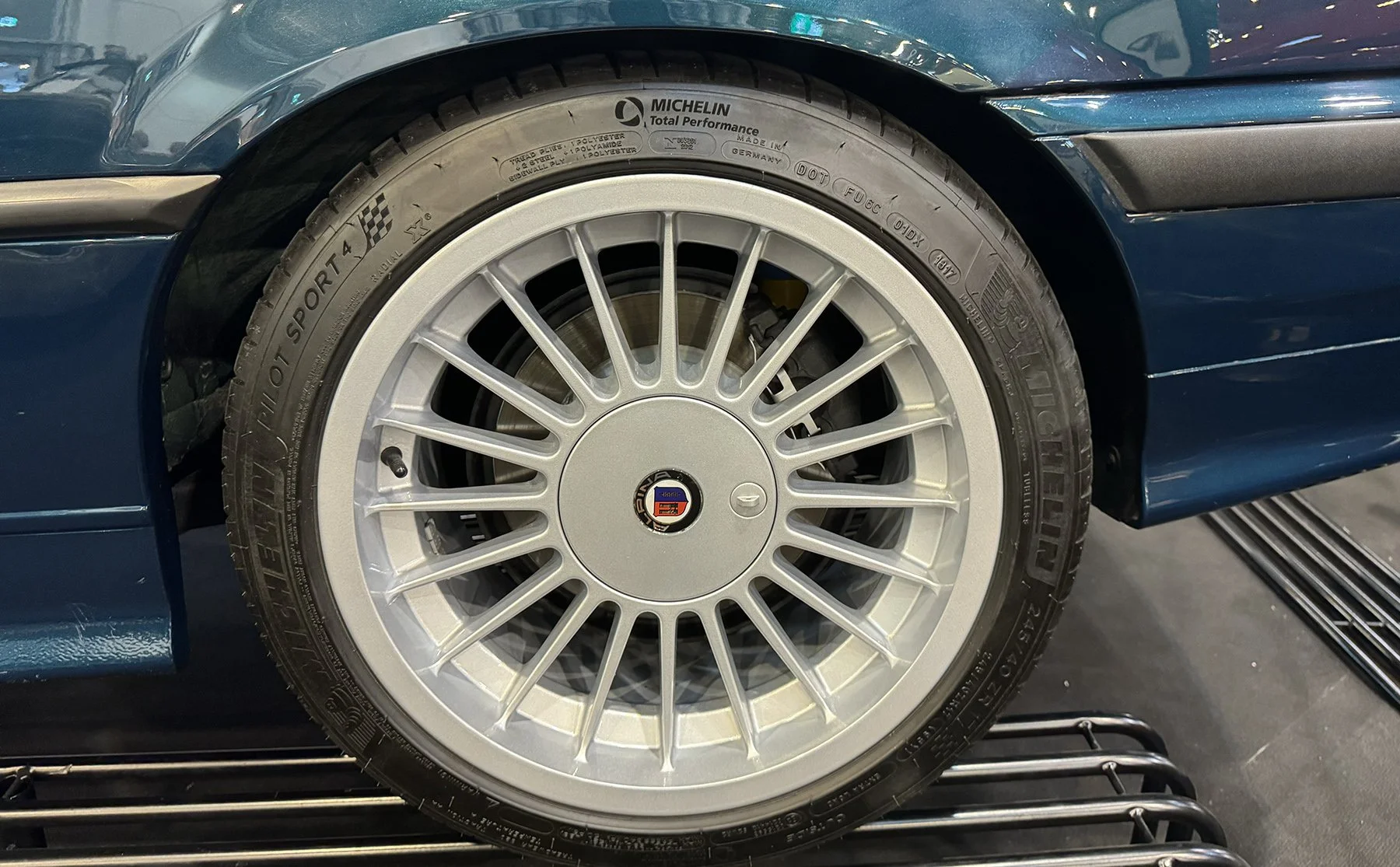 Alpina wheel classic car marketing