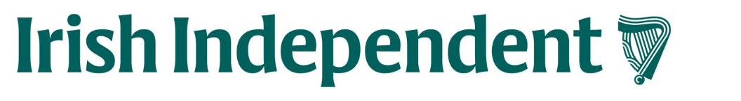 Text reading 'Irish Independent' with a logo of a harp to the right of the text.