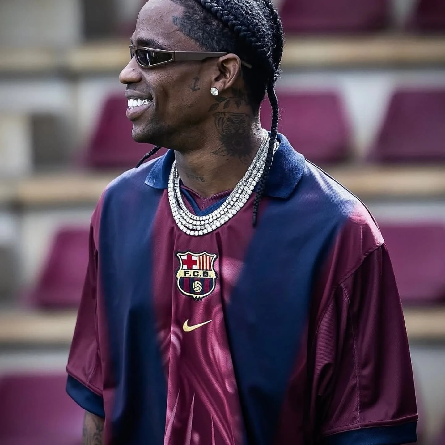 Travis Scott x FC Barcelona limited edition T-shirt ❤️ 
DM to order ✉️ - 香港🇭🇰FREE SHIPPING 📦