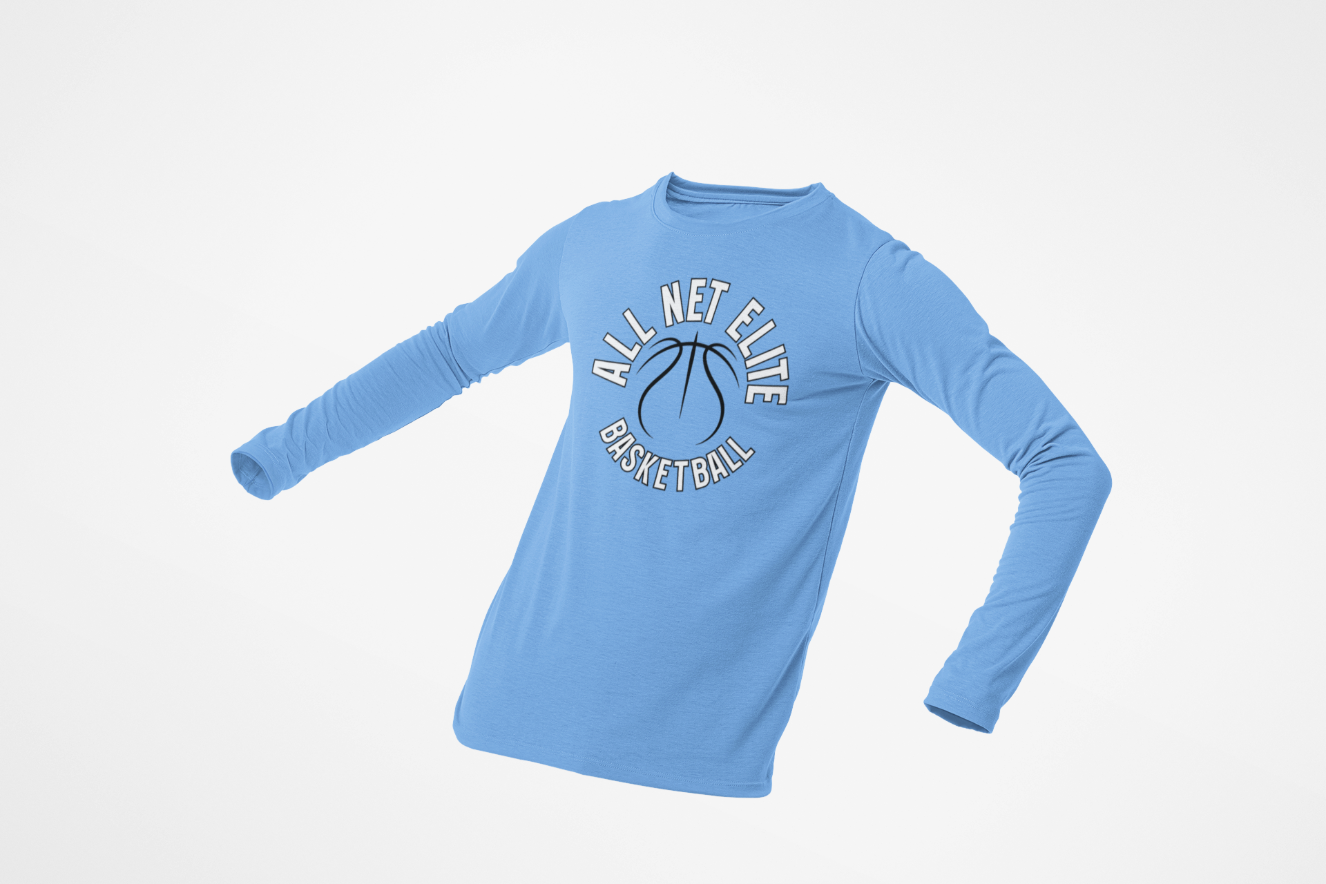 ANE Long Sleeve Dri-Fit T-Shirt Basketball Badge