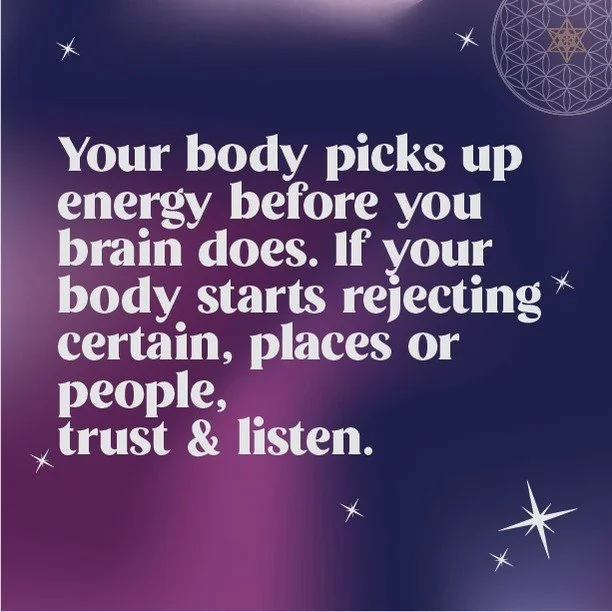 Your body picks up energy before your brain does.
That tight chest.
That sudden fatigue.
That feeling of &ldquo;something&rsquo;s off&rdquo; you can&rsquo;t explain.

It&rsquo;s not anxiety.
It&rsquo;s not overthinking.
It&rsquo;s your body communica