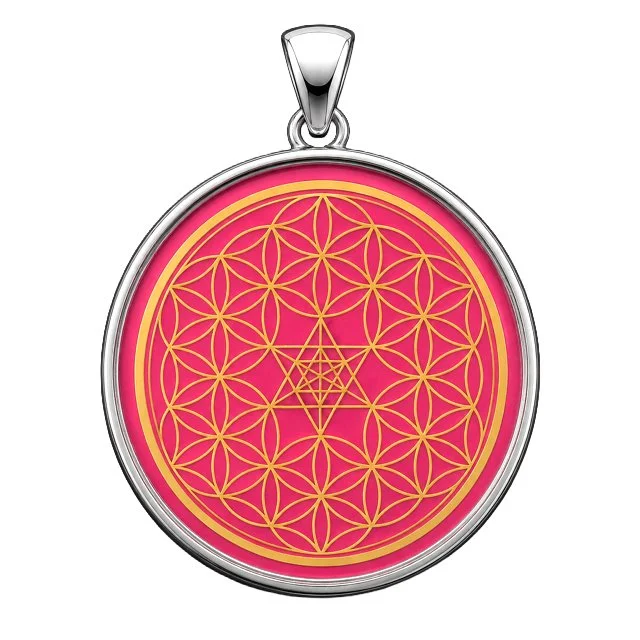 Rhodonite Transformational Shield – Pink