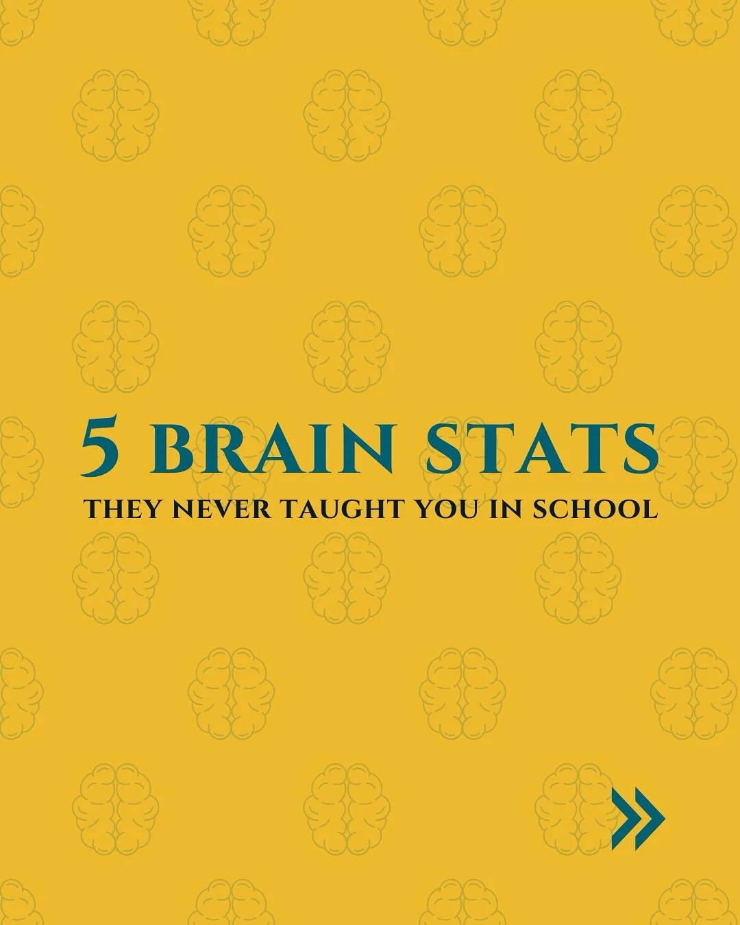 🧠 Your brain is wilder than any sci-fi script. 

Here are 5 numbers the schoolbooks skipped ⤵️

1️⃣ 700 new neurons/day &ndash; yes, adulthood = continued neurogenesis. 

2️⃣ +1 % grey matter in 8 weeks &ndash; mindfulness is literal brain-gain. 

3