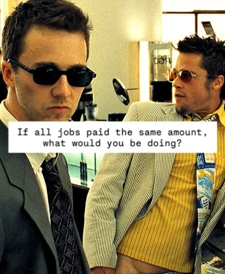 💸 Imagine waking up tomorrow : every job on earth now earns the exact same paycheck.
No &ldquo;high-status&rdquo; titles, no bigger bonuses. Just equal pay and a blank slate.

Would you still open the same laptop?
Would you sit in the same office, s