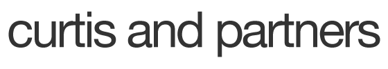 Curtis and Partners logo in black text.