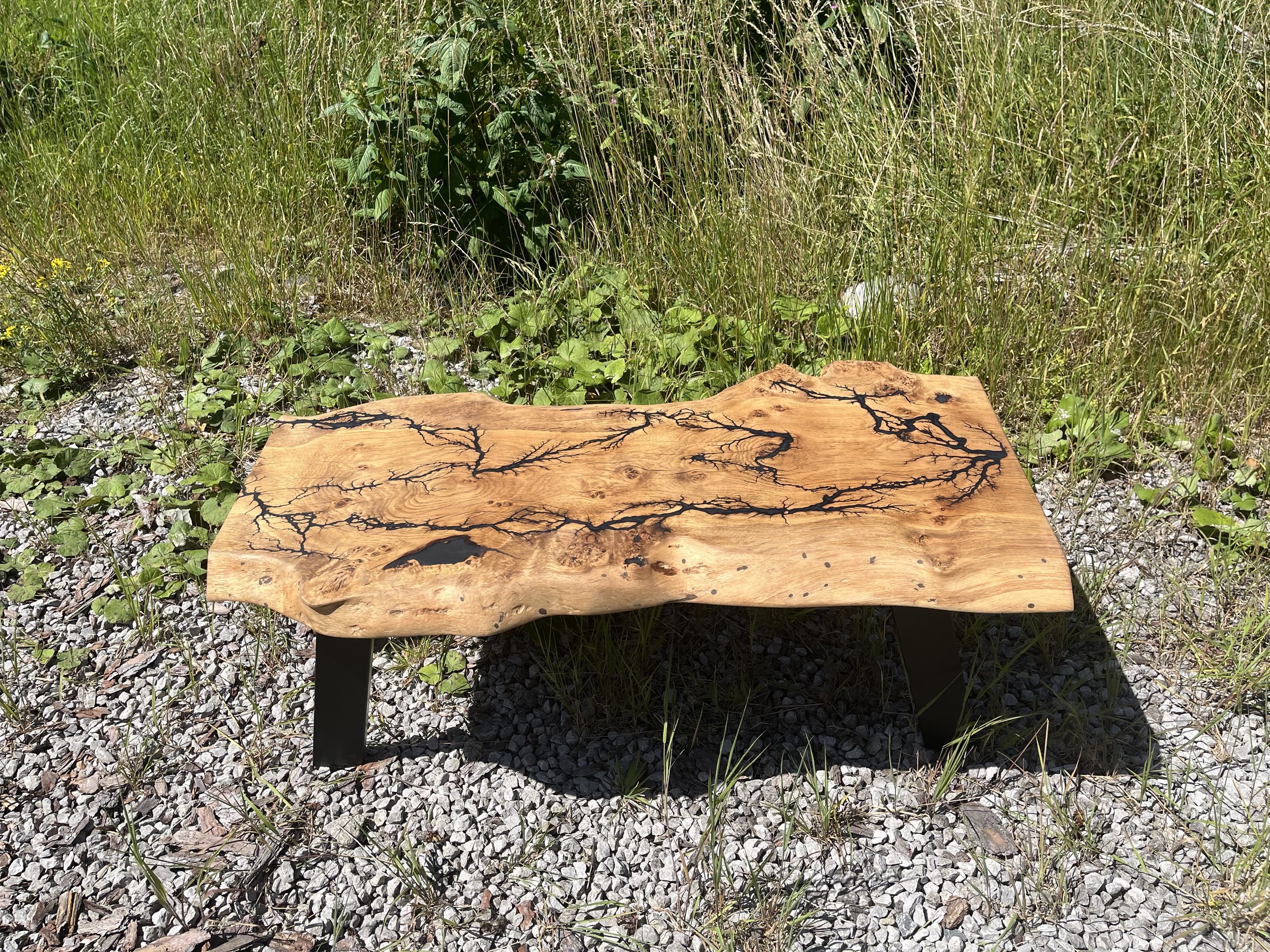 Oak Fractal coffee table