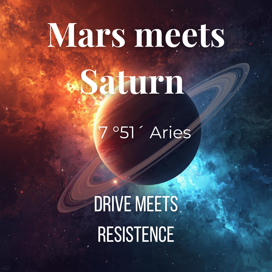 Mars Meets Saturn in Aries – When a New Beginning Requires More of You.                                 April 20th, 2026