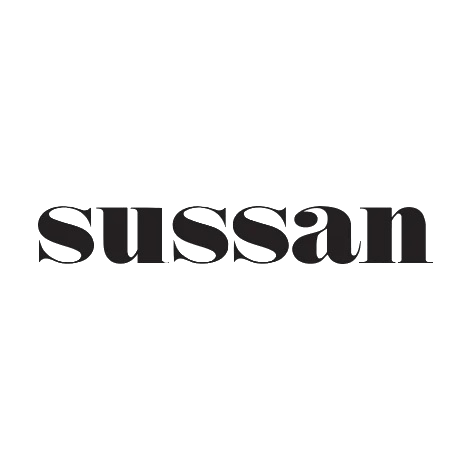 The Sussan logo in black text on a white background.